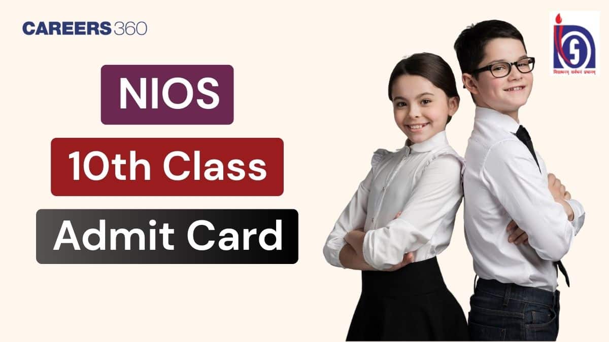 NIOS 10th Hall Ticket 2025 October session, Download NIOS Class 10 Hall Ticket Here